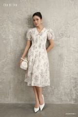  Đầm tay ngắn,  25ADKT004F 