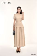  Đầm tay ngắn, Dáng thắt eo 25ADKT008B 