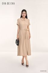  Đầm tay ngắn, Dáng thắt eo 25ADKT010B 