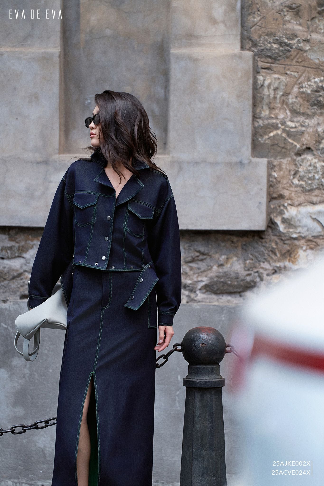  Chân váy Midi,  25ACVE024X 