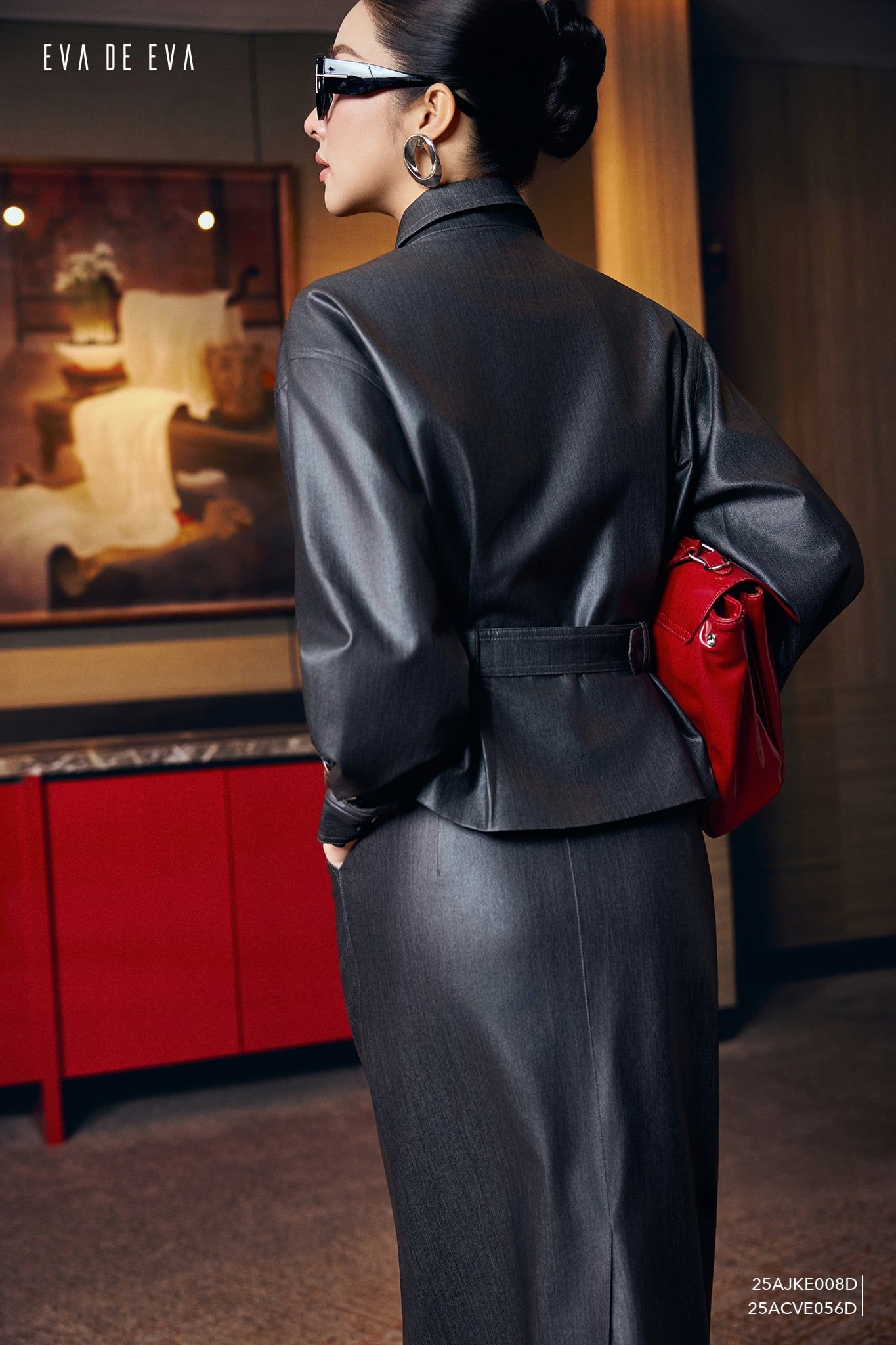  Chân váy Maxi, Dáng ôm 25ACVE056G 