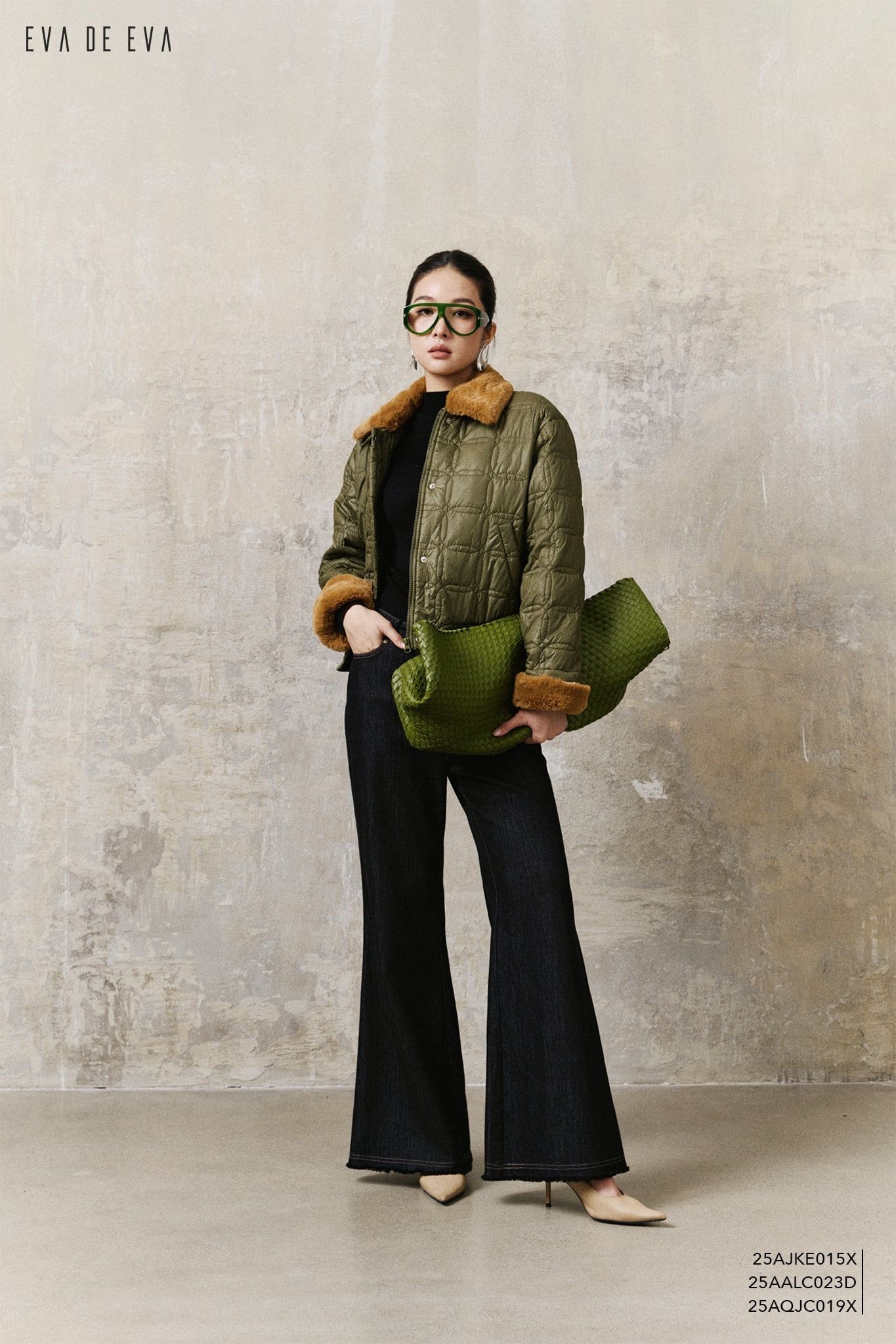  Áo chần bông,  25AJKE015X 