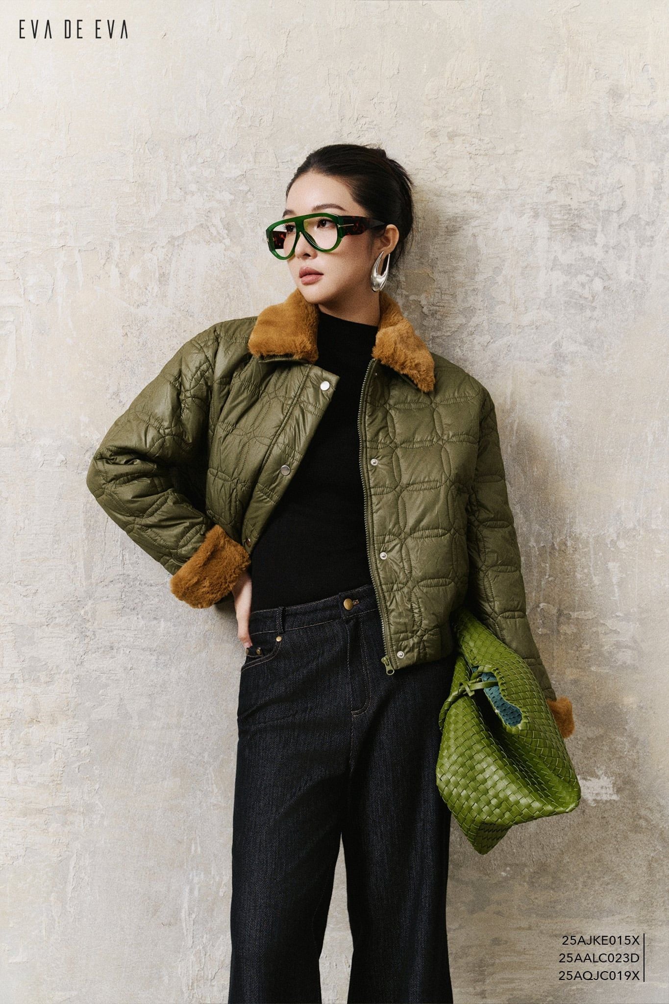  Áo chần bông,  25AJKE015X 