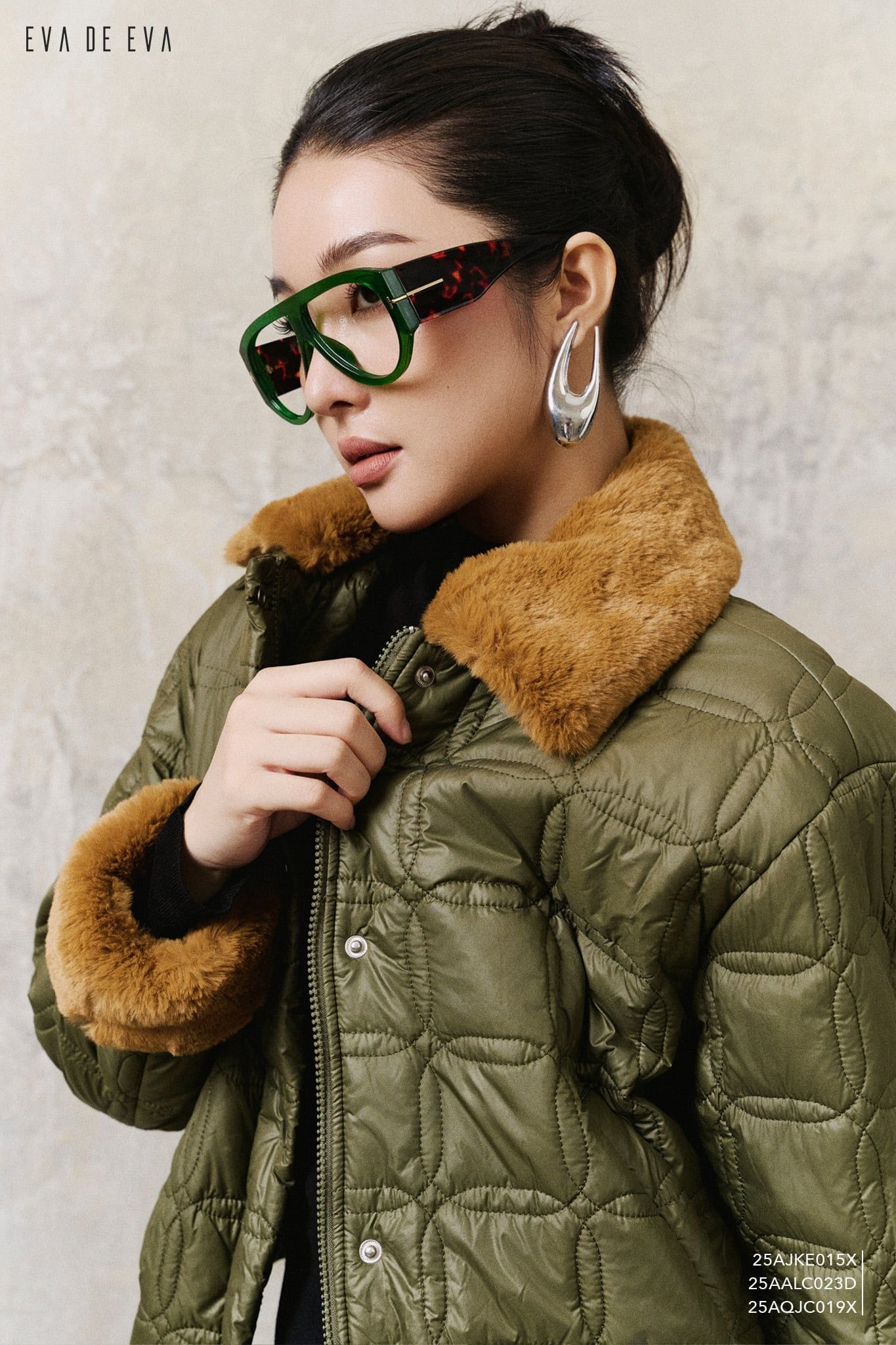  Áo chần bông,  25AJKE015X 