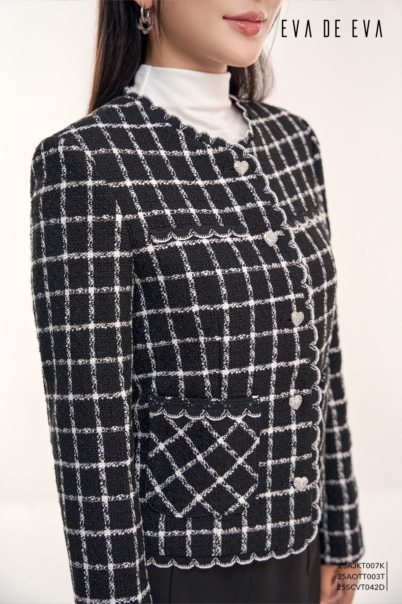  Aó khoác kiểu,  25AJKT007K 