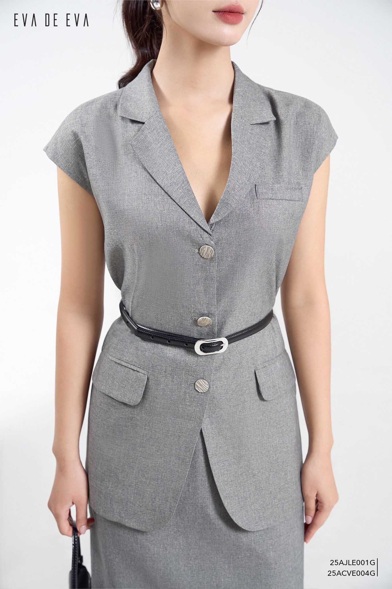  Chân váy Midi,  25ACVE004G 