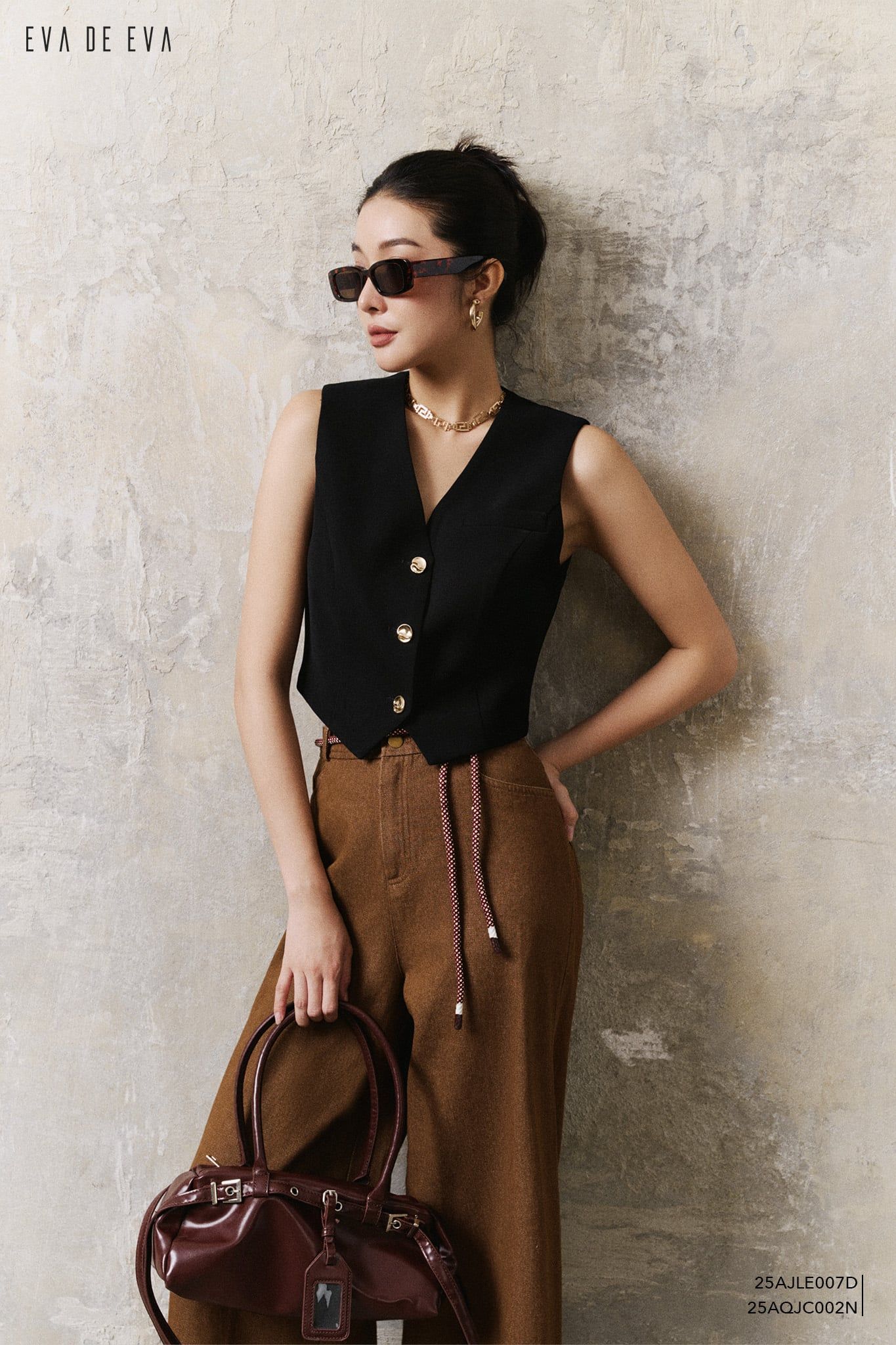  Quần dài, Ống suông 25AQJC002N 