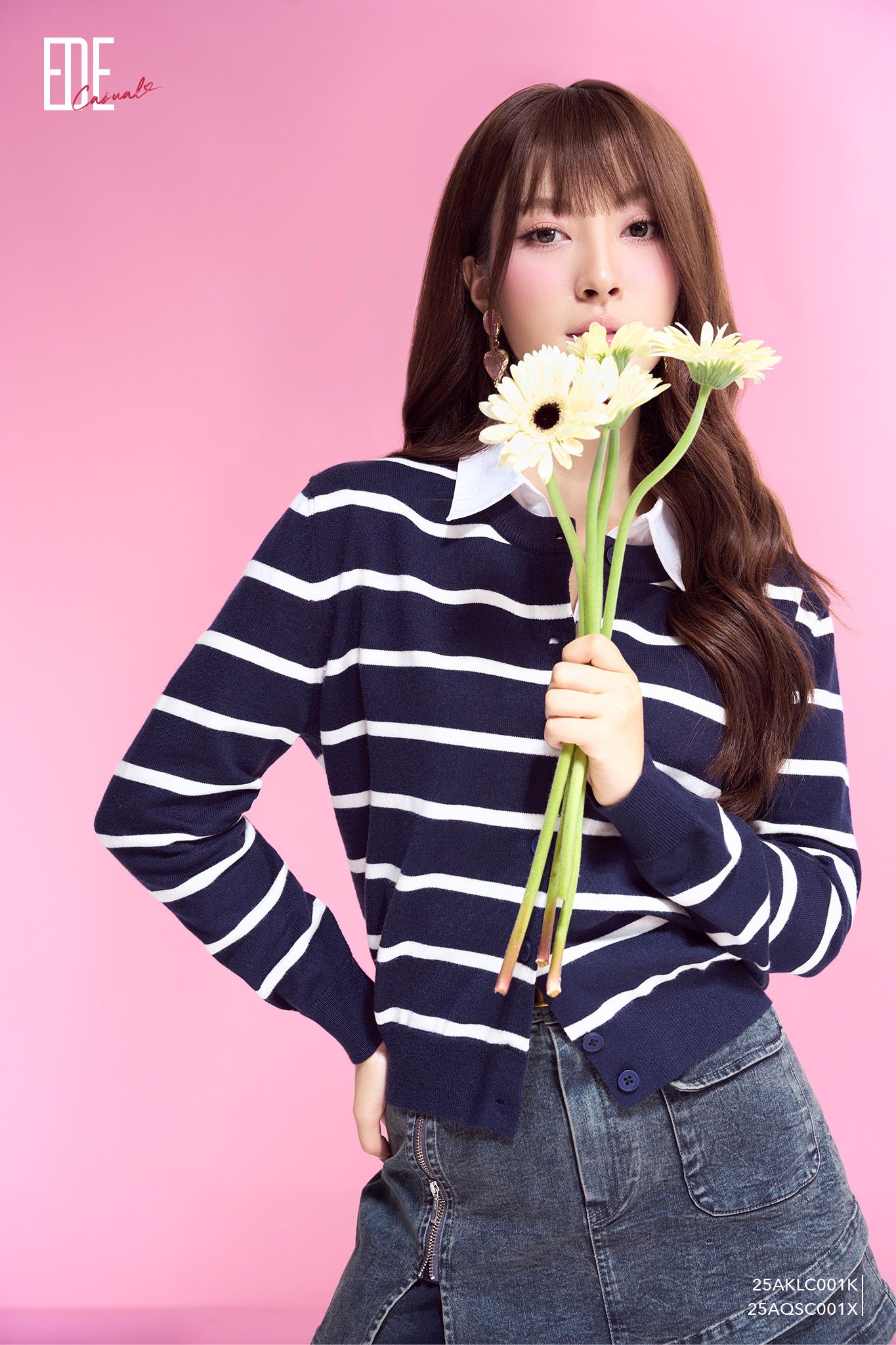  Cardigan len,  25AKLC001K 