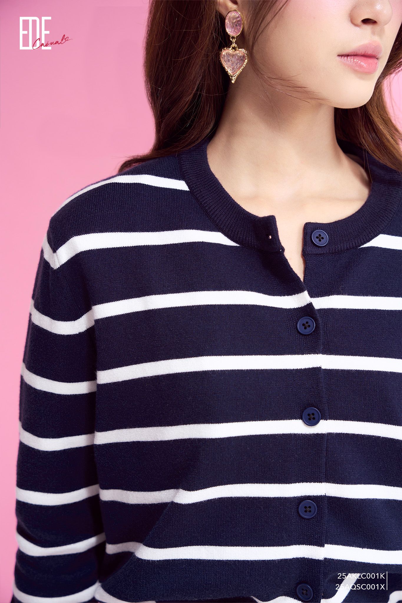  Cardigan len,  25AKLC001K 