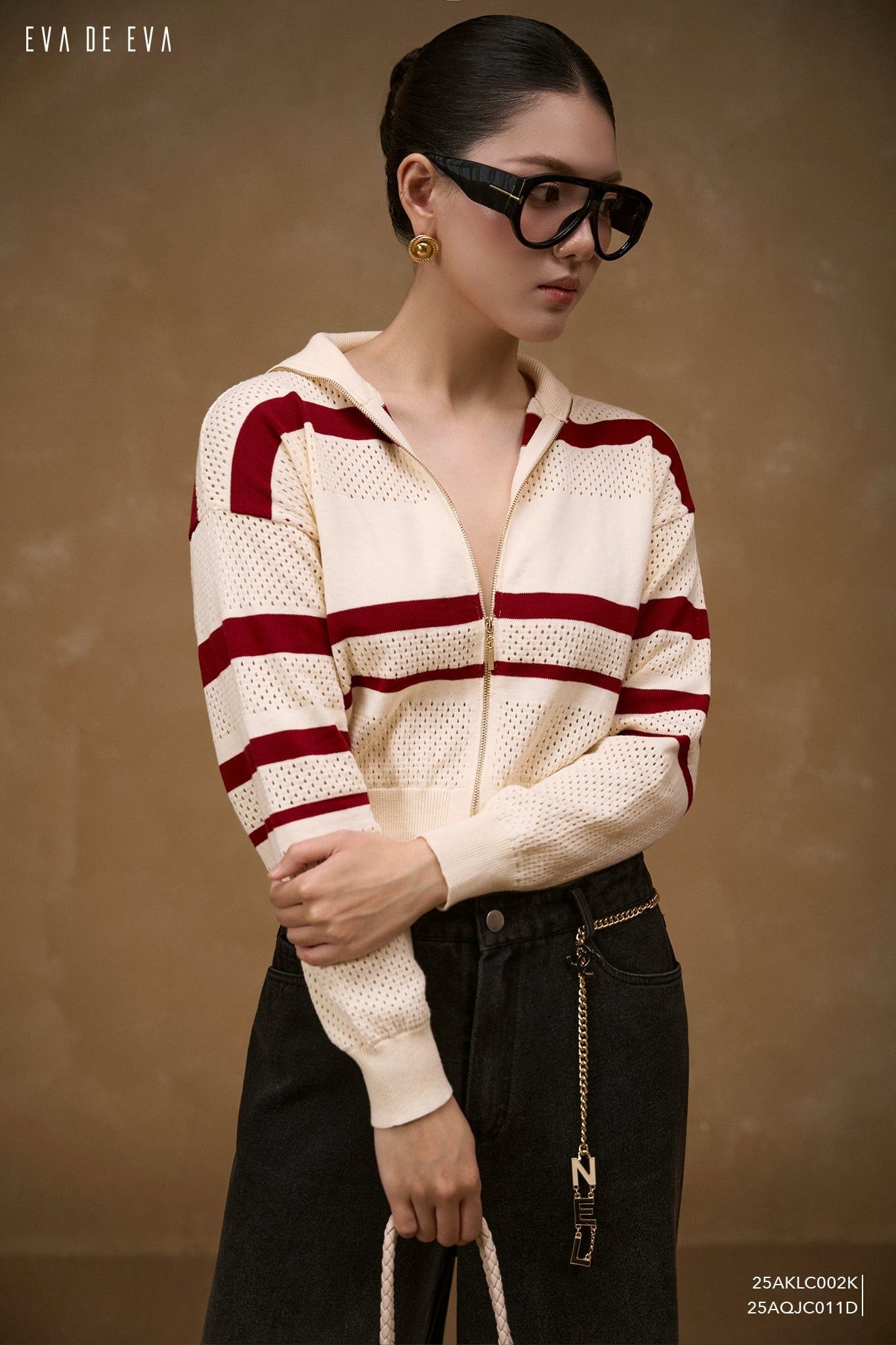  Cardigan len,  25AKLC002K 