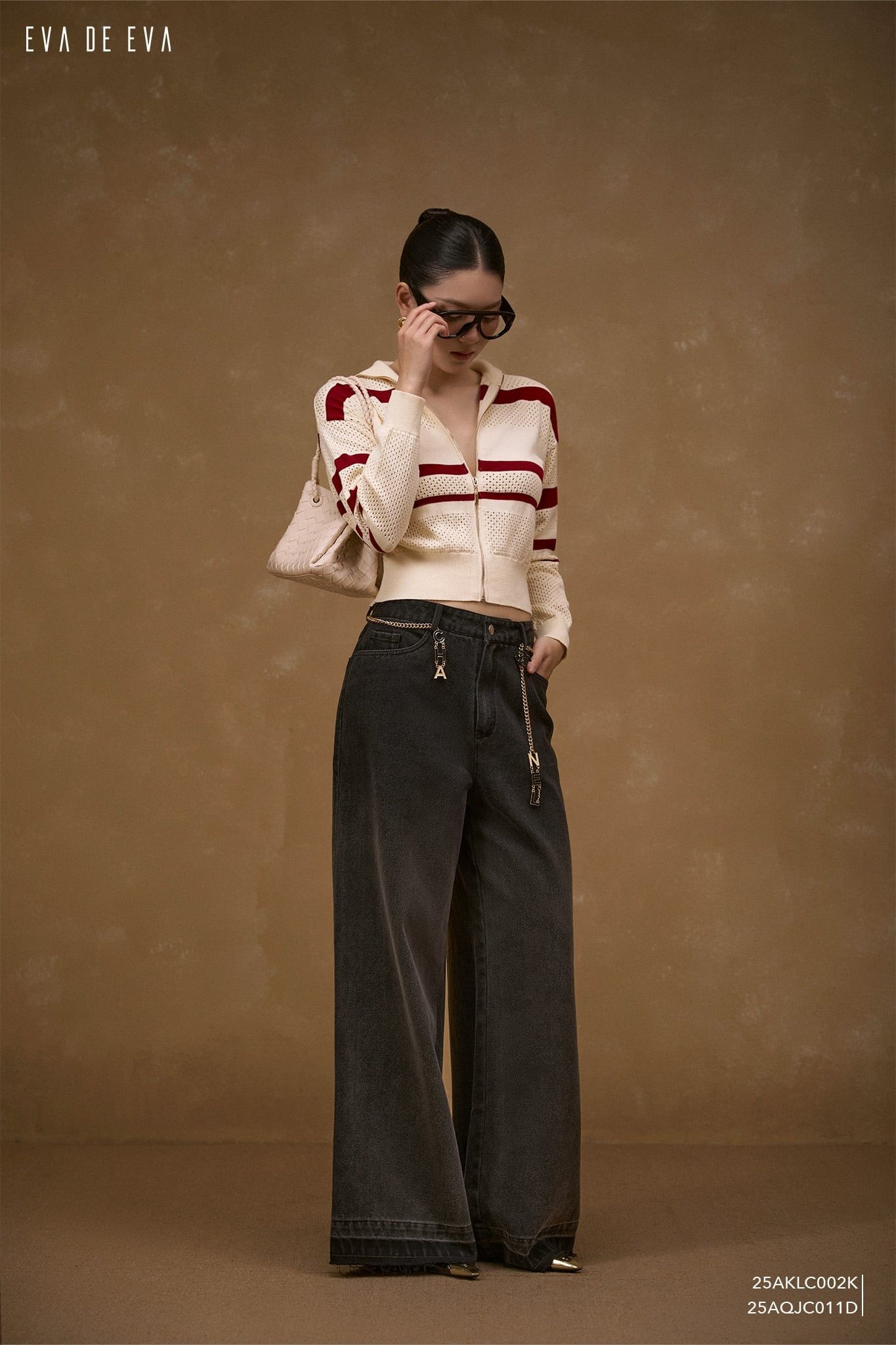  Quần dài, Ống suông 25AQJC011D 