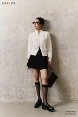  Chân váy Mini, Xếp ly 25ACVE038D 