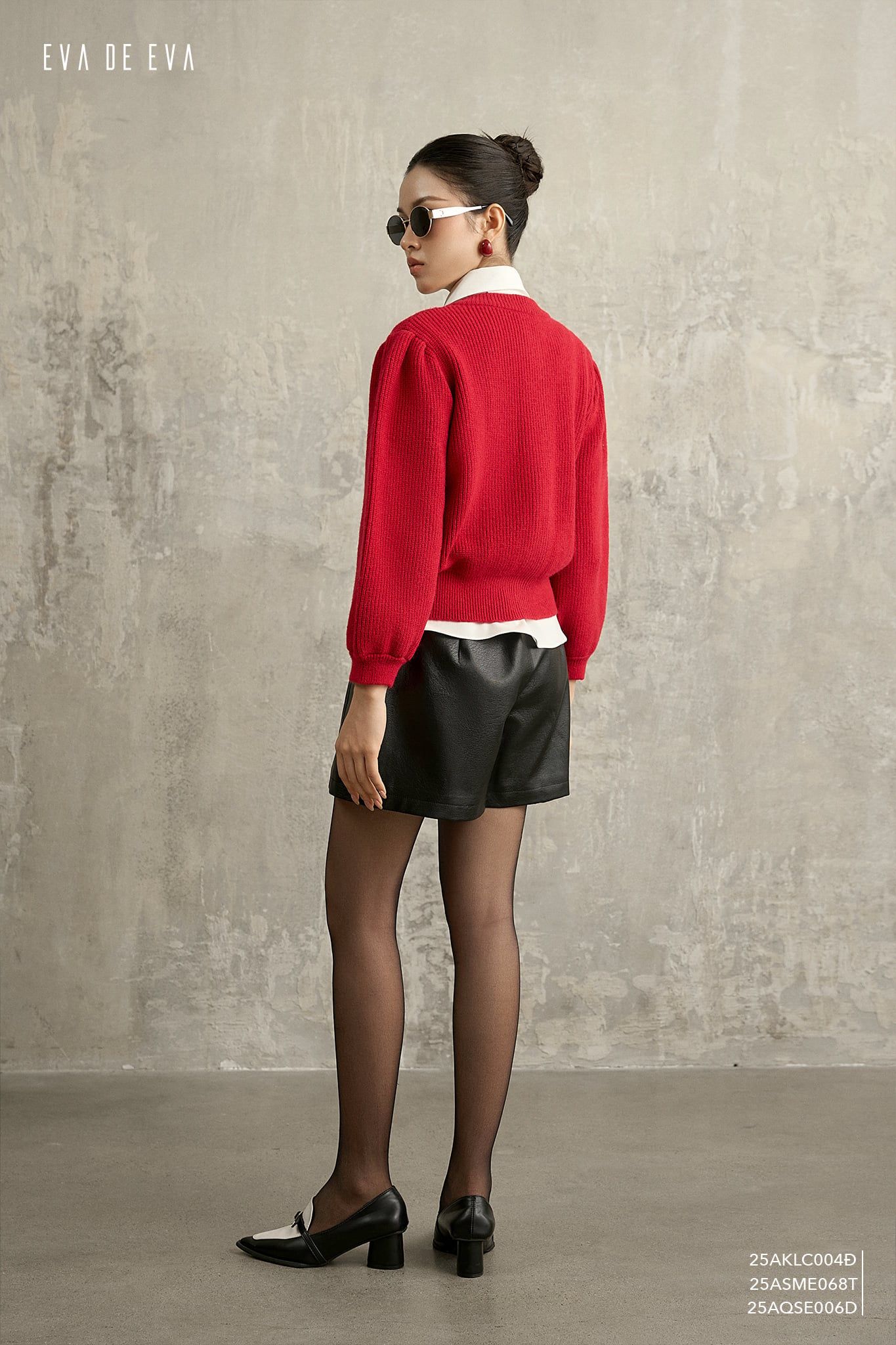  Cardigan len,  25AKLC004Đ 