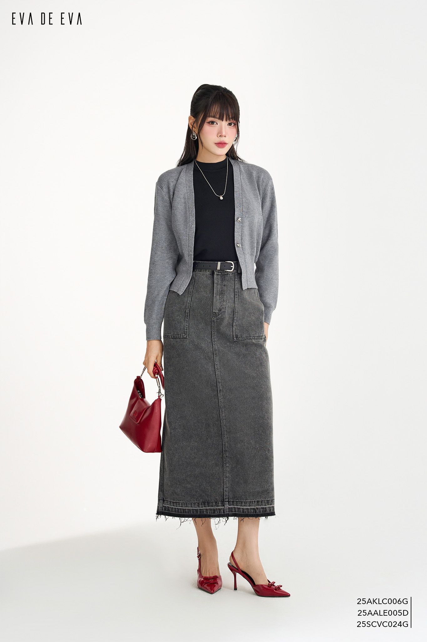  Cardigan len,  25AKLC006G 