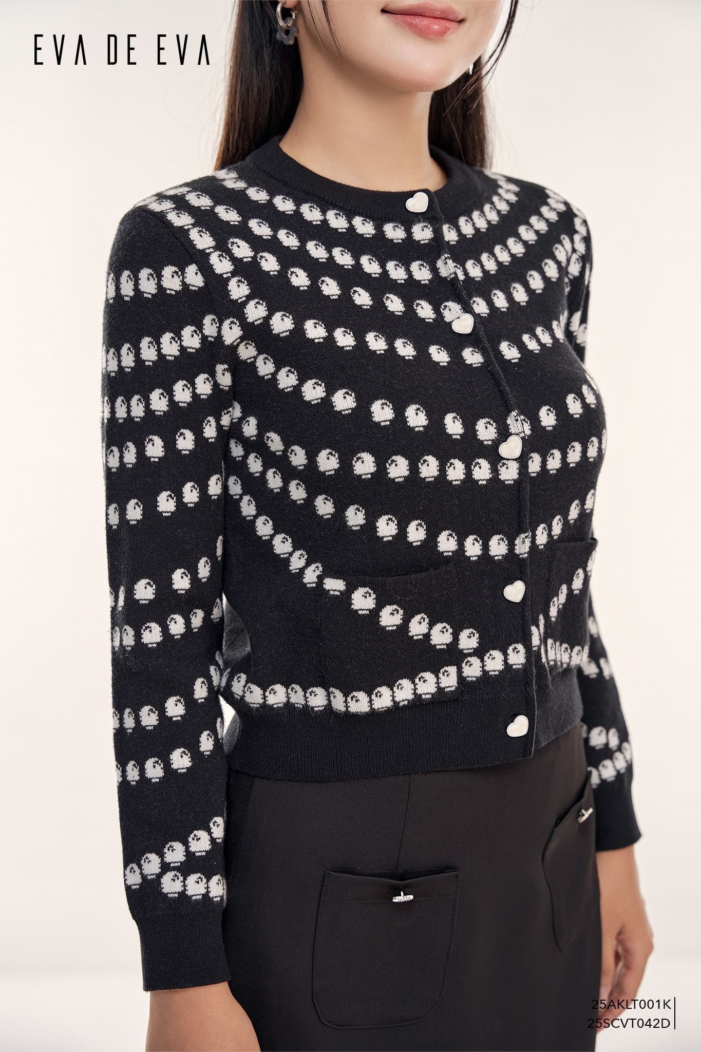  Cardigan len,  25AKLT001K 