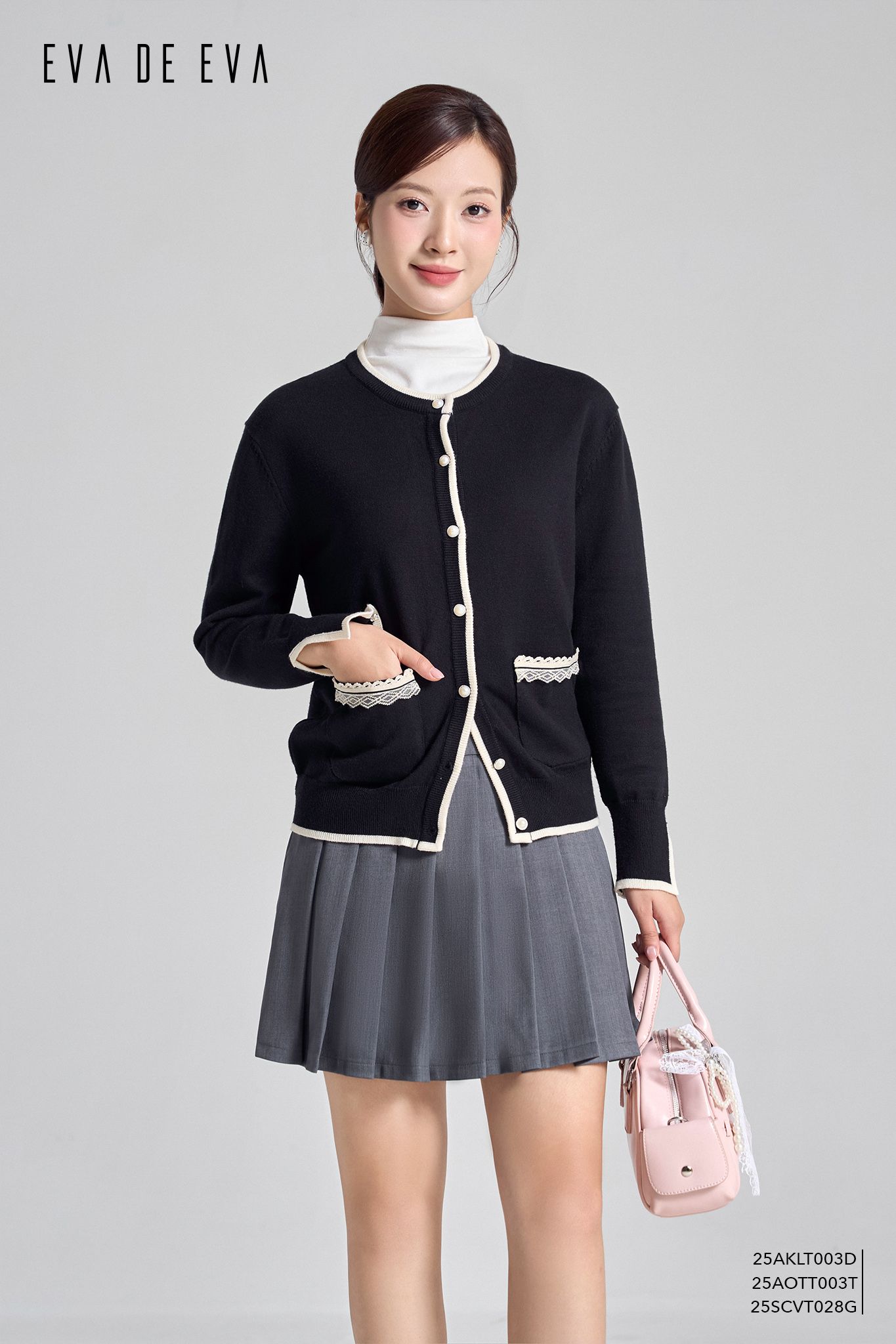  Cardigan len,  25AKLT003D 