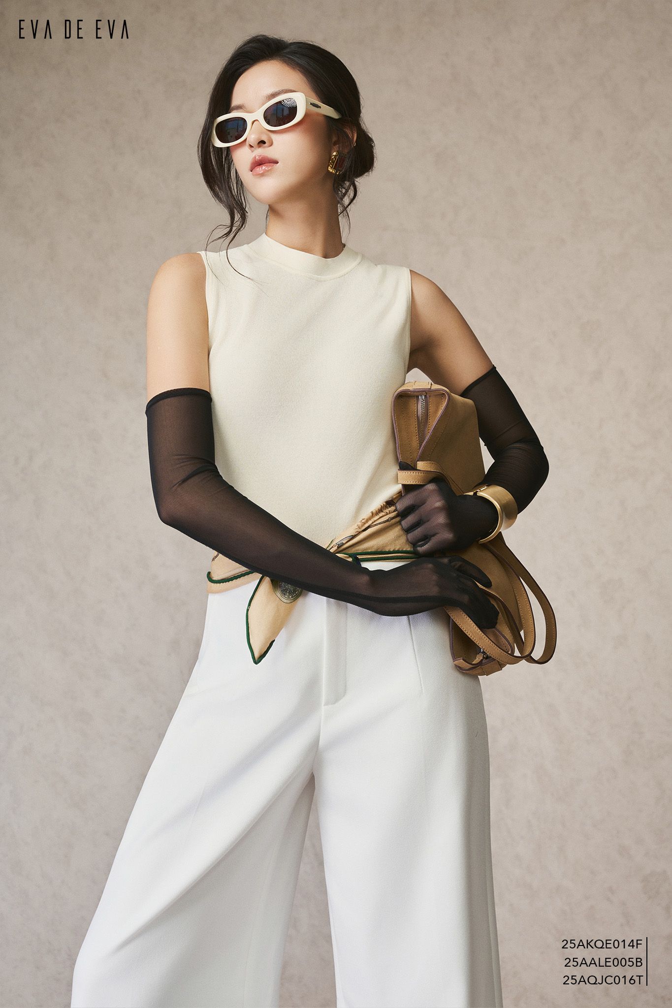  Áo len sát nách,  25AALE005B 