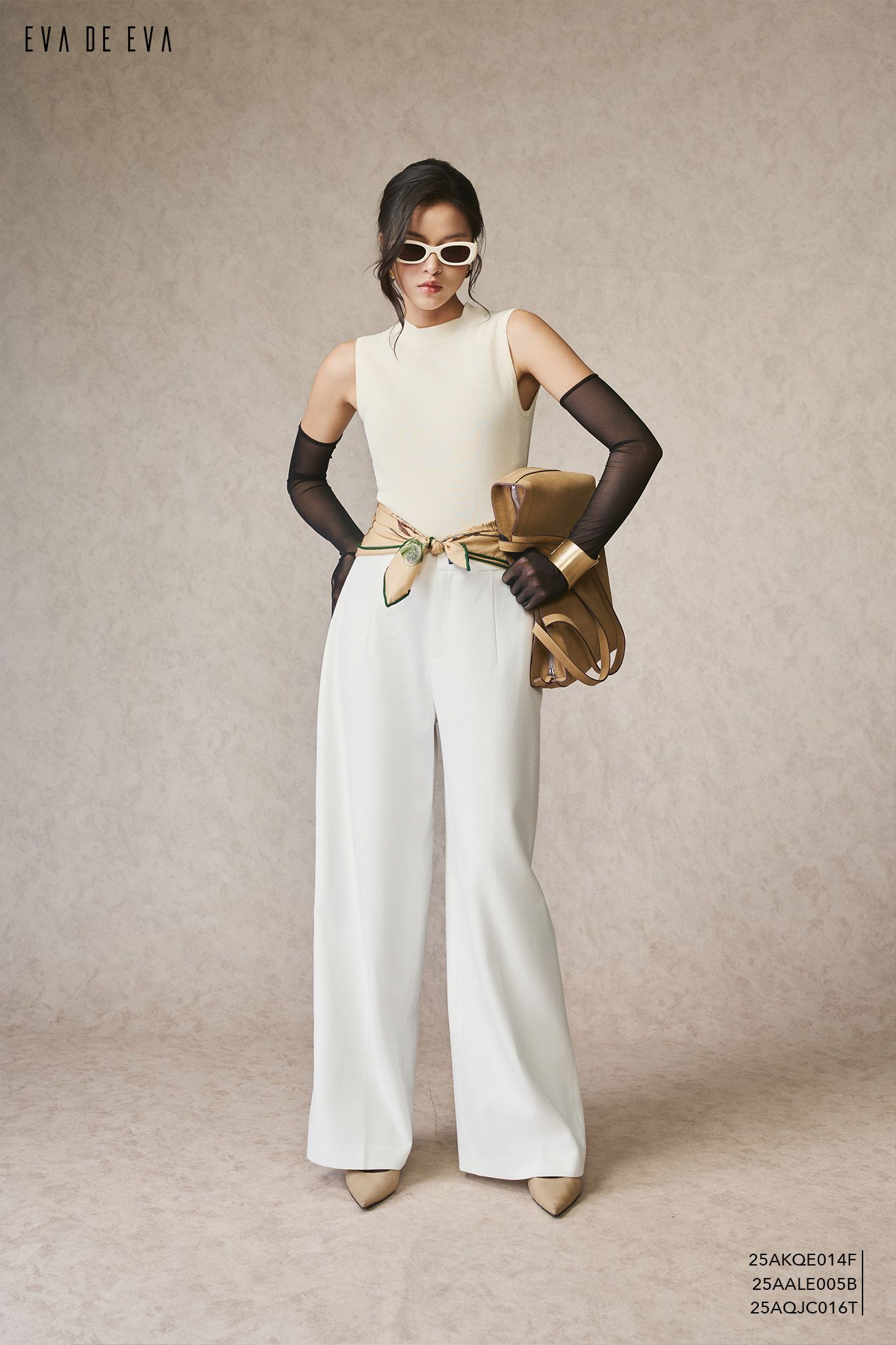  Áo len sát nách,  25AALE005B 