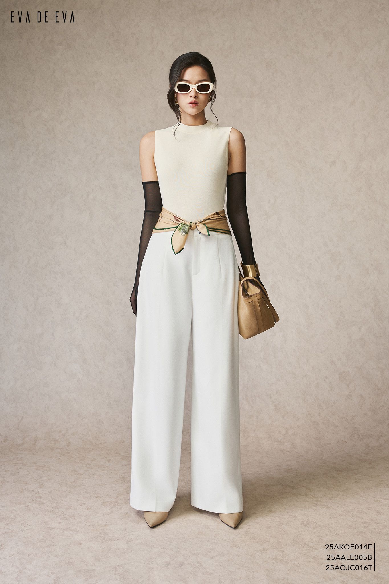  Áo len sát nách,  25AALE005B 