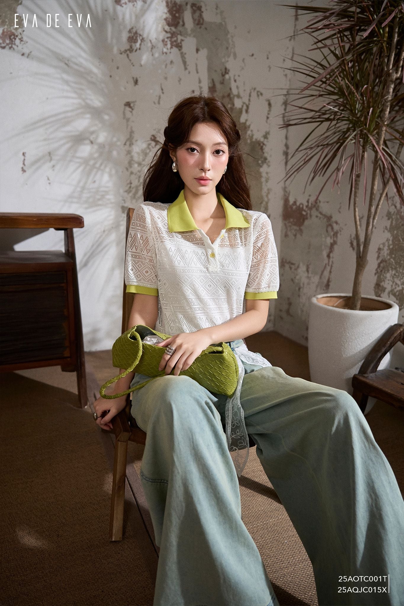  Quần dài, Ống suông 25AQJC015X 