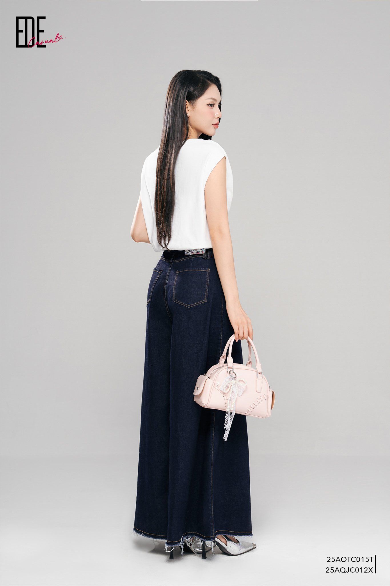  Quần dài, Ống suông 25AQJC012X 