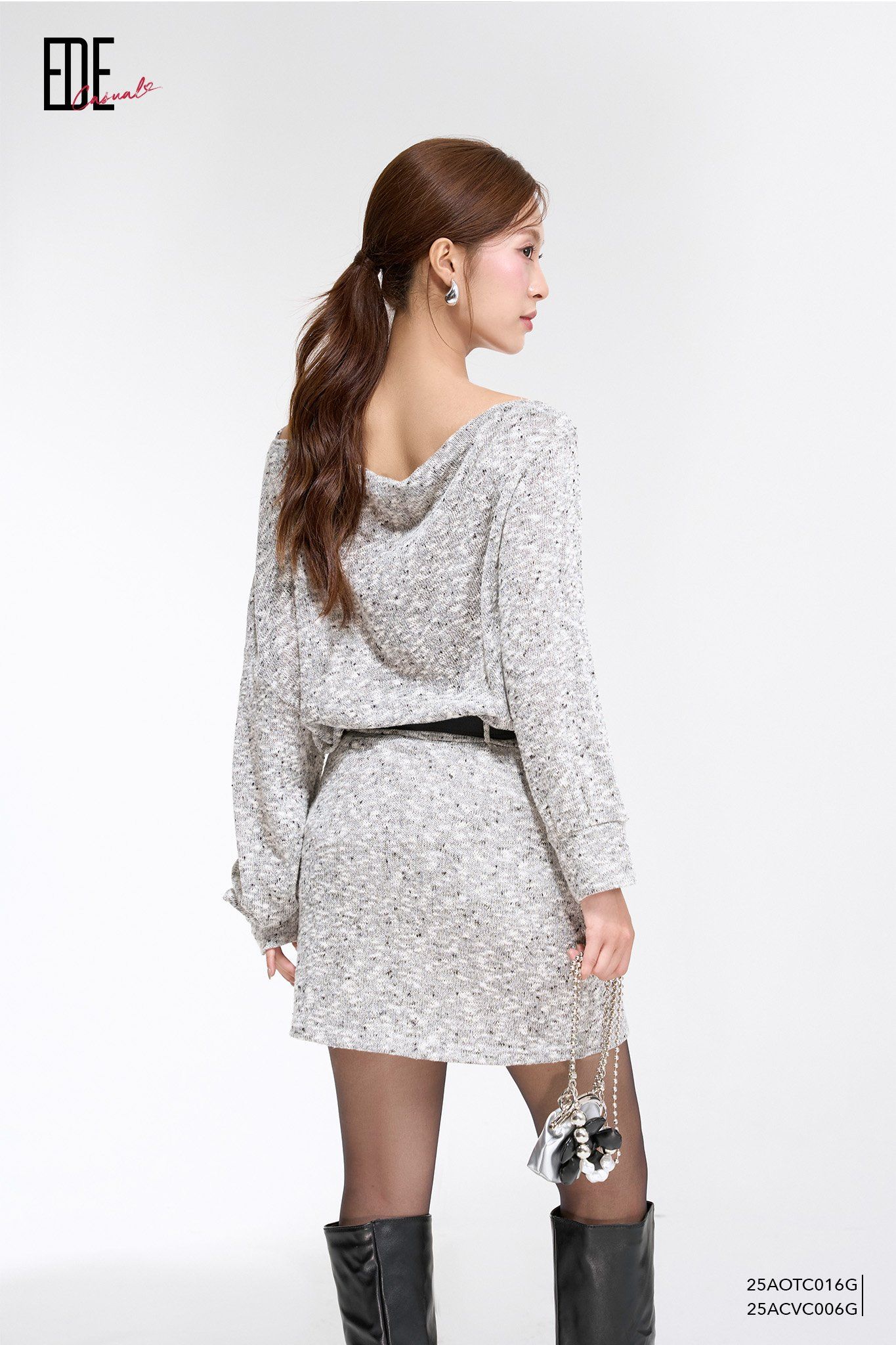  Chân váy Mini,  25ACVC006G 