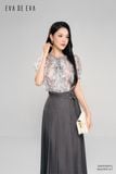  Chân váy Midi, Xếp ly 25ACVE011G 
