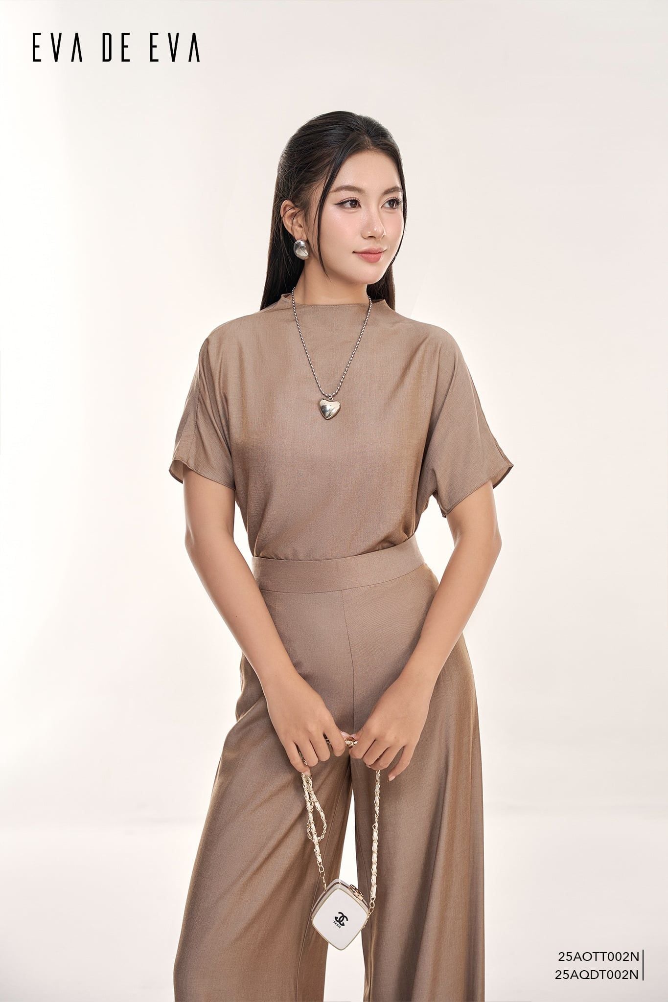  Quần dài, Ống suông 25AQDT002N 