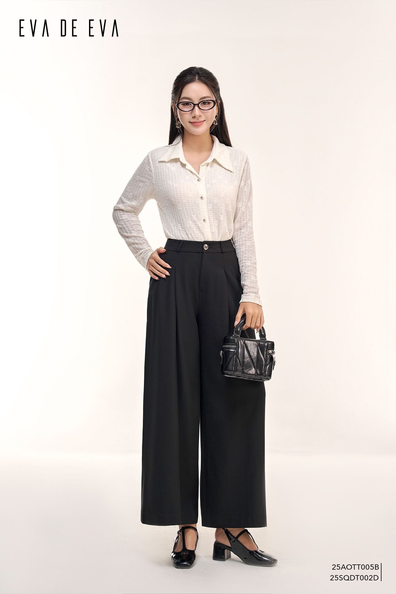  Quần dài, Ống suông 25SQDT002D 