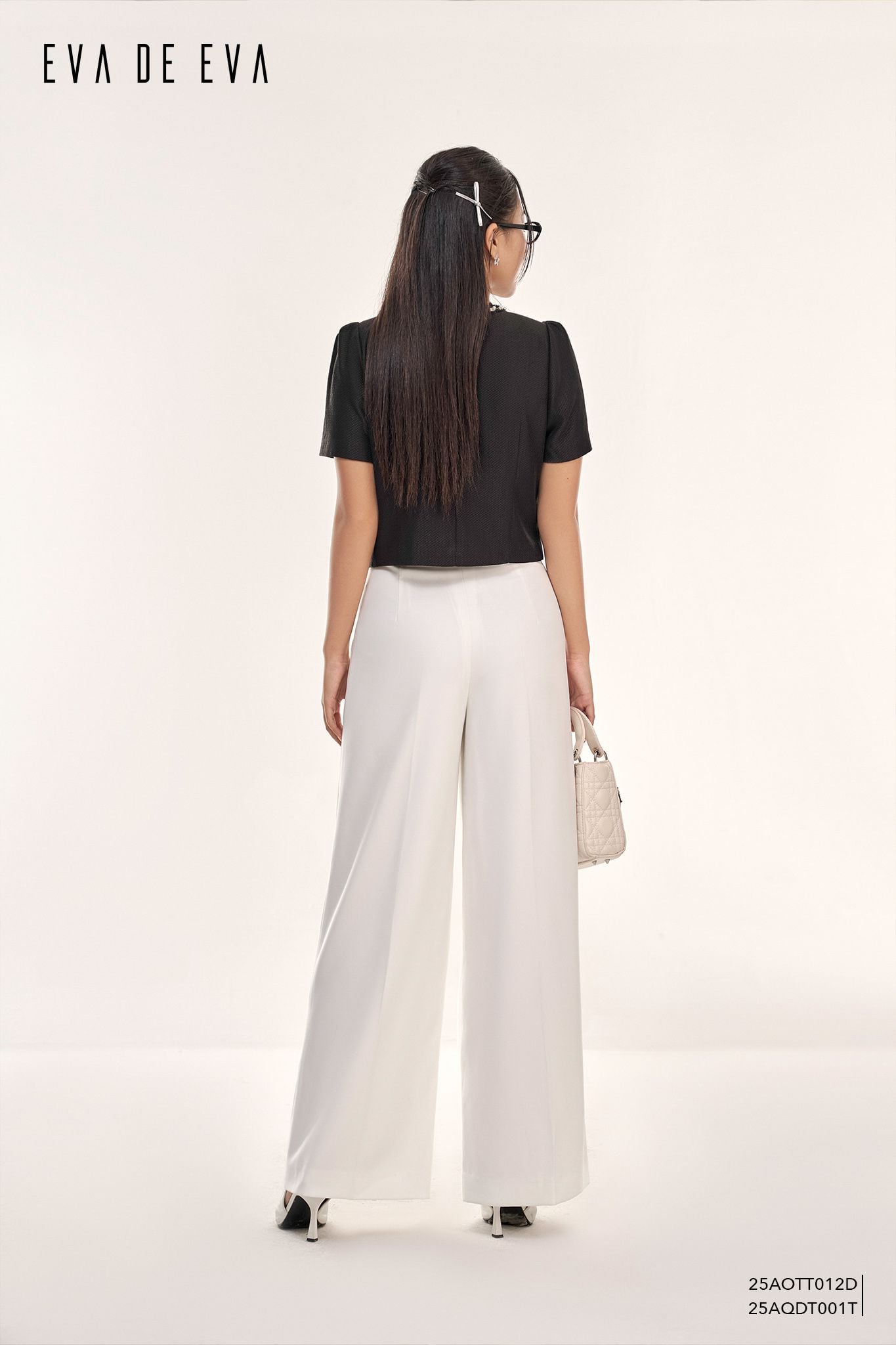  Quần dài, Ống suông 25AQDT001T 