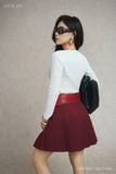 Chân váy Mini, Xếp ly 26SCVT035Đ 