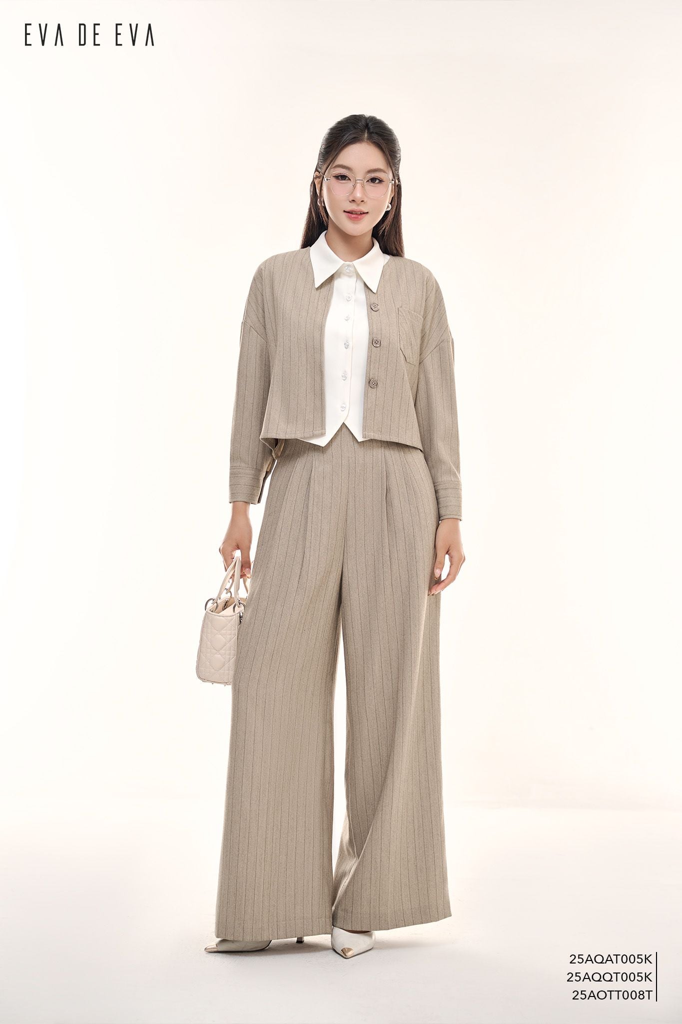  Quần dài, Ống suông 25AQQT005K 