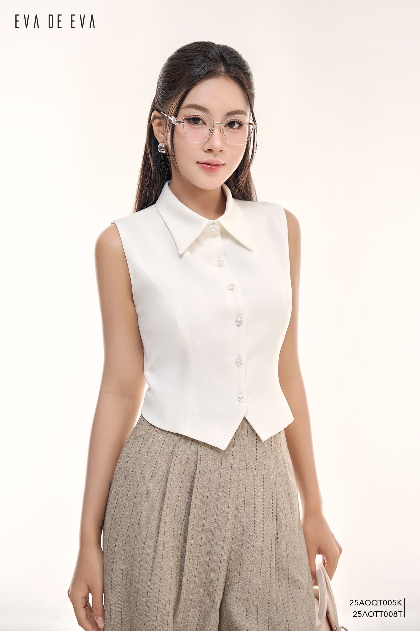  Quần dài, Ống suông 25AQQT005K 