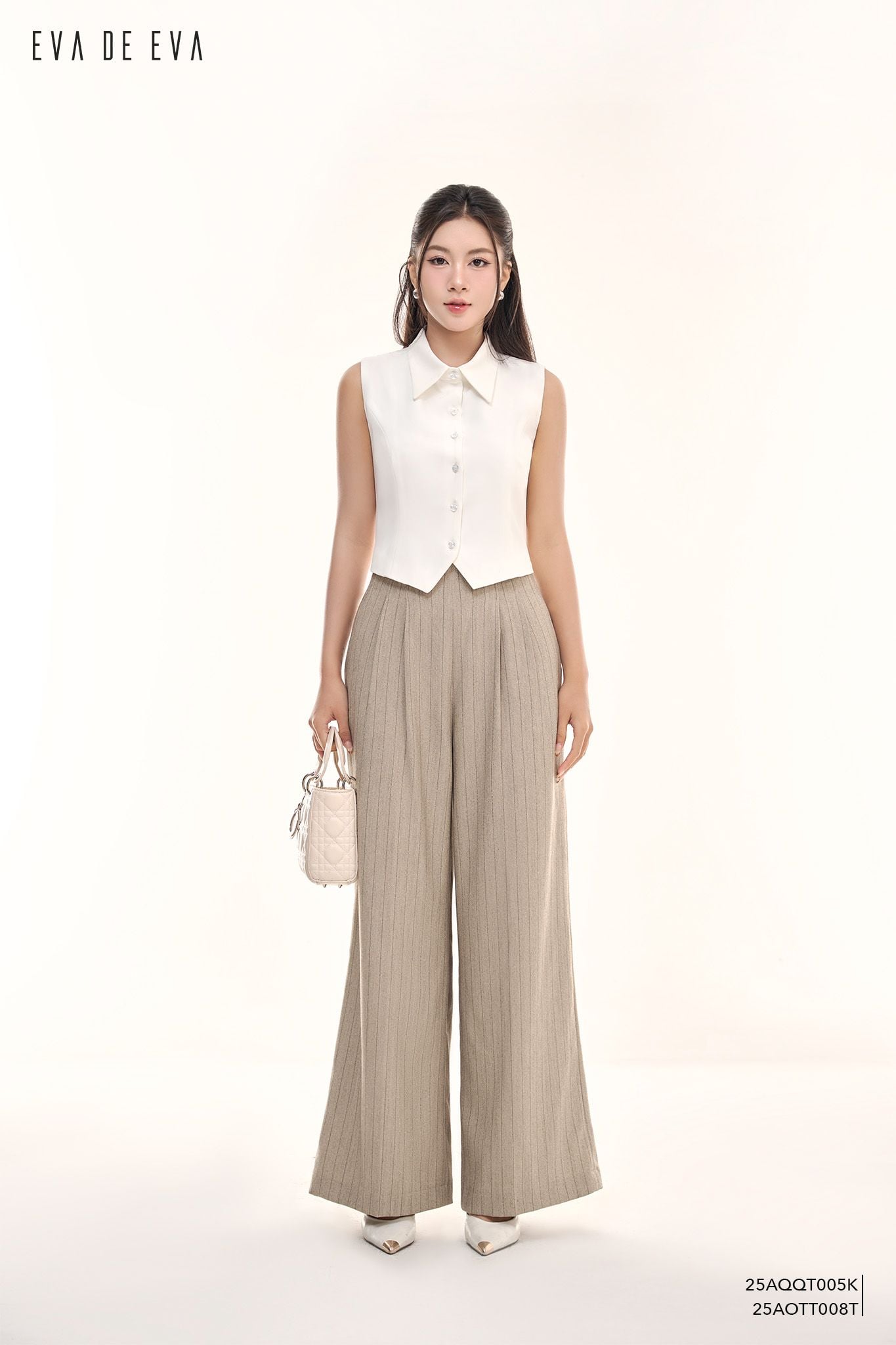  Quần dài, Ống suông 25AQQT005K 