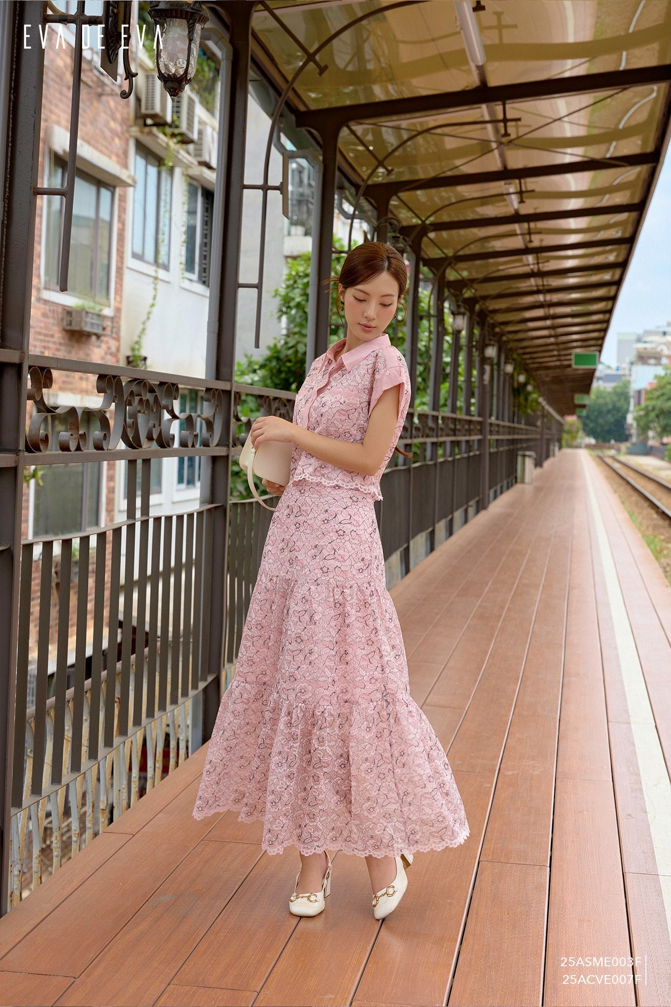  Sơ mi tay ngắn,  25ASME003F 