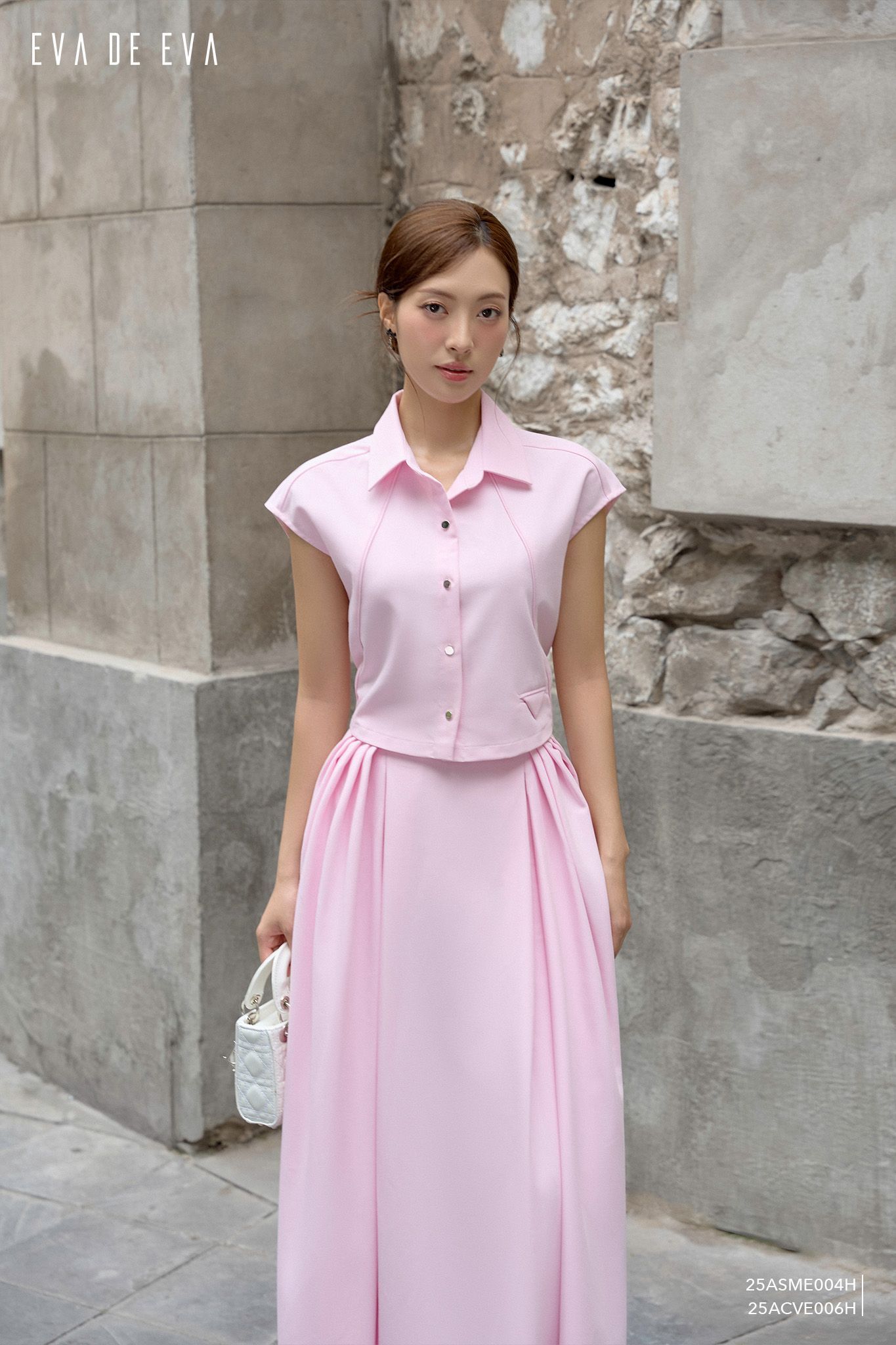  Sơ mi tay ngắn,  25ASME004H 