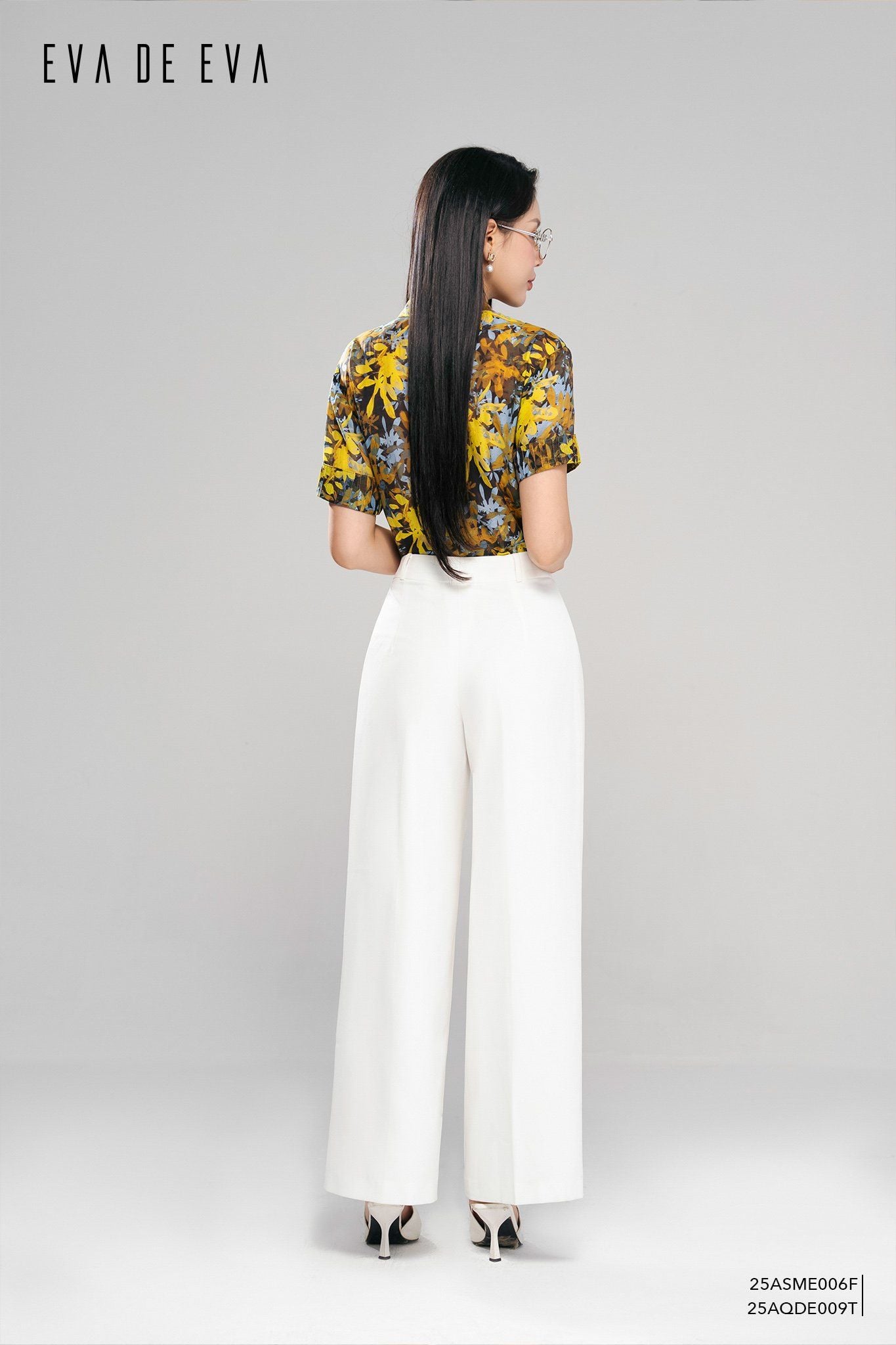  Quần dài, Ống suông 25AQDE009T 