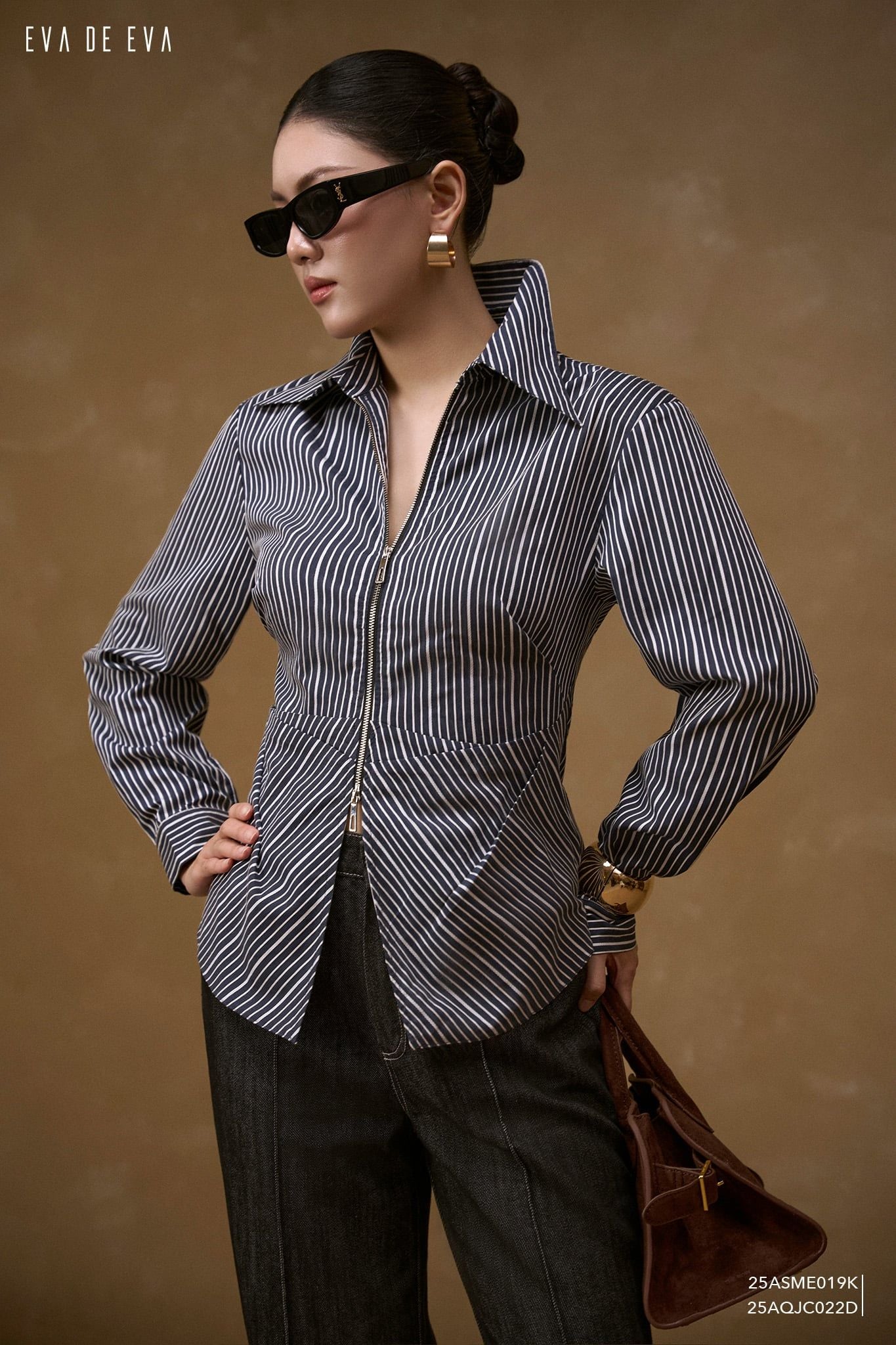  Sơ mi tay dài,  25ASME019K 