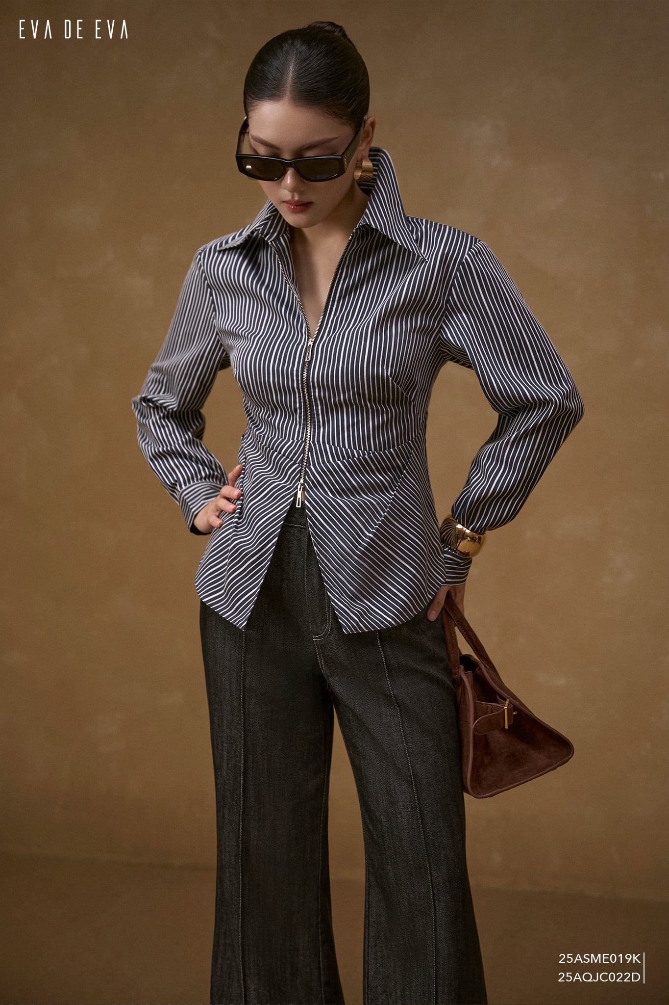  Sơ mi tay dài,  25ASME019K 