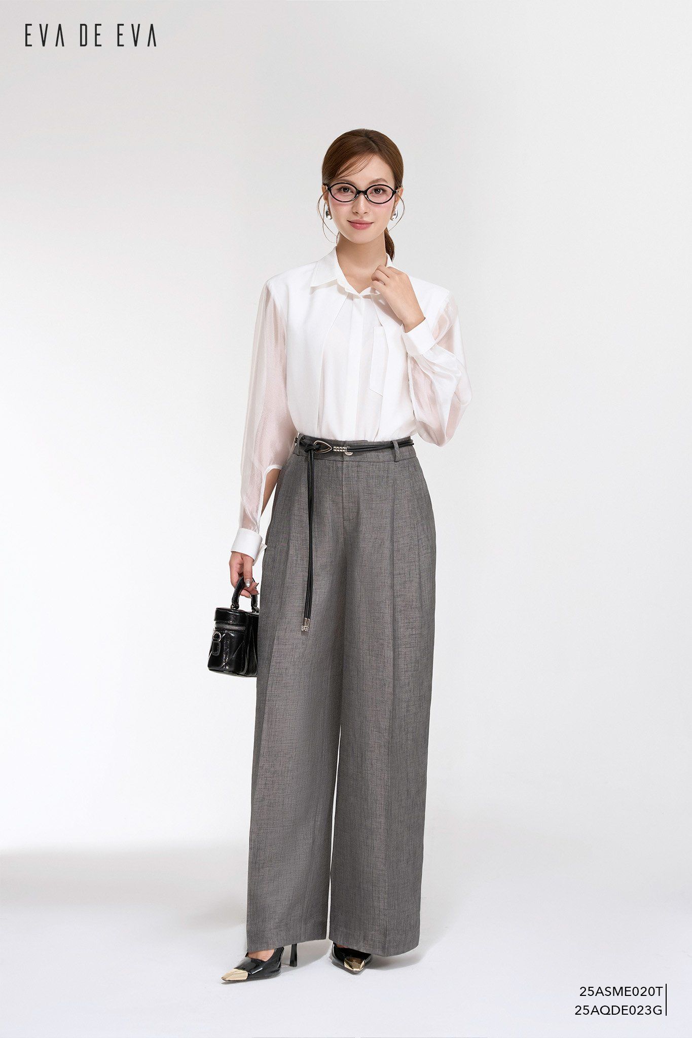  Quần dài, Ống suông 25AQDE023G 