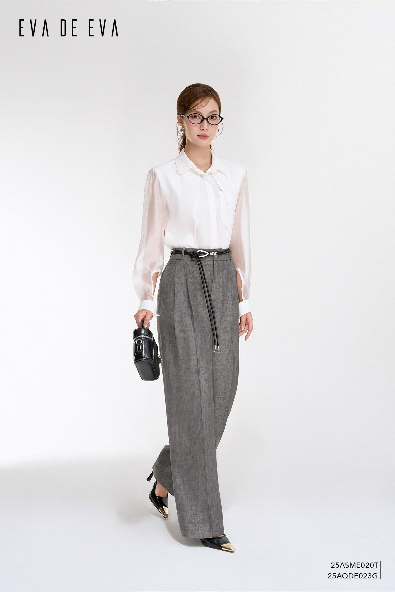  Quần dài, Ống suông 25AQDE023G 