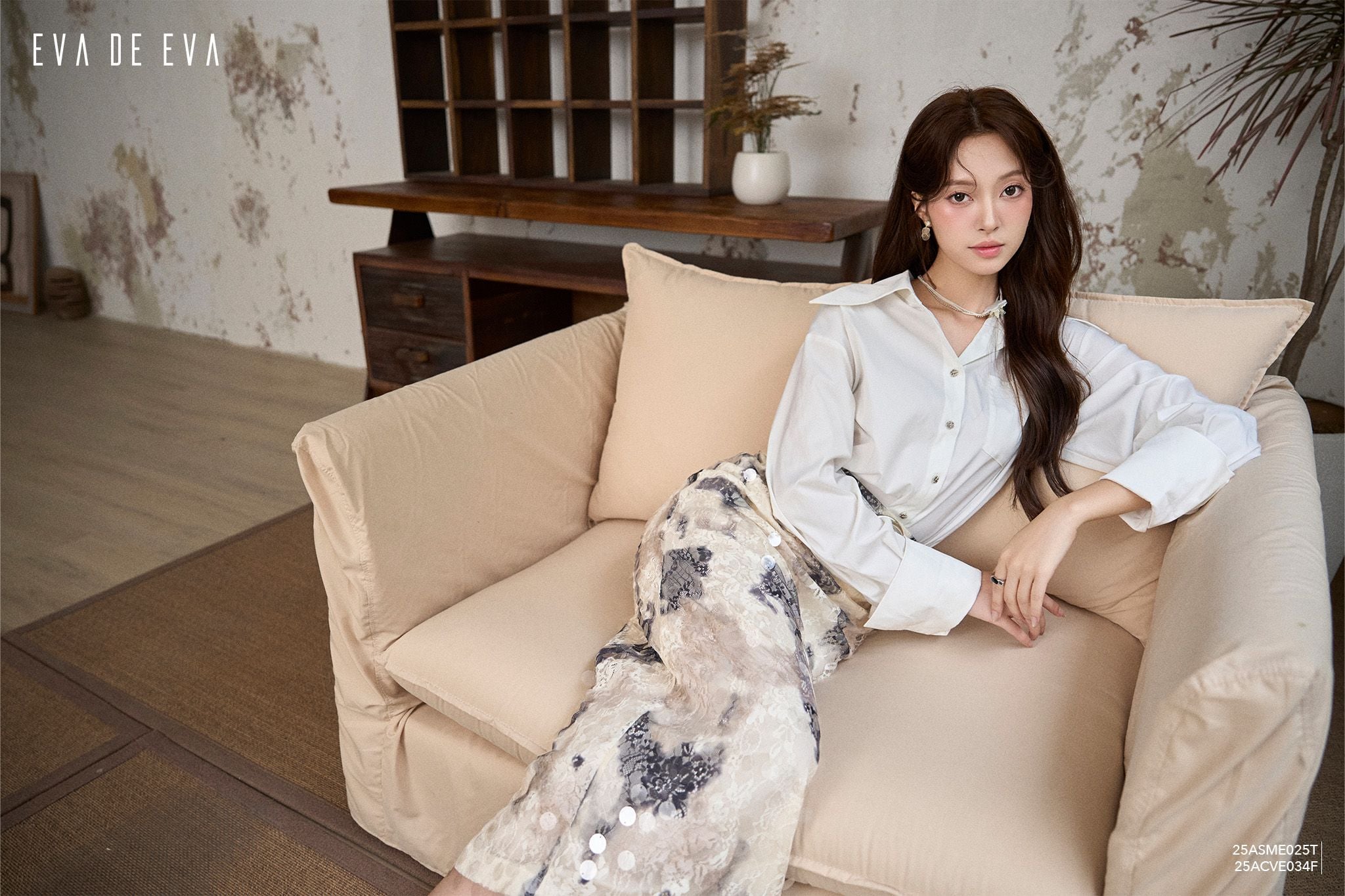  Sơ mi tay dài, Dáng sơ vin 25ASME025T 