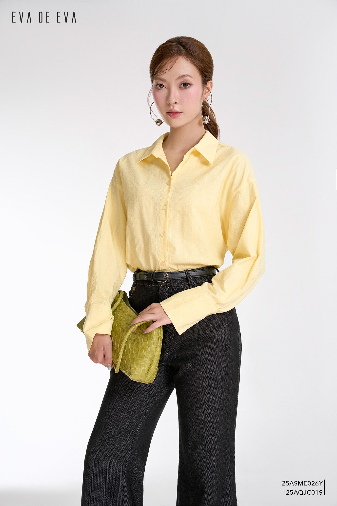  Sơ mi tay dài,  25ASME026Y 