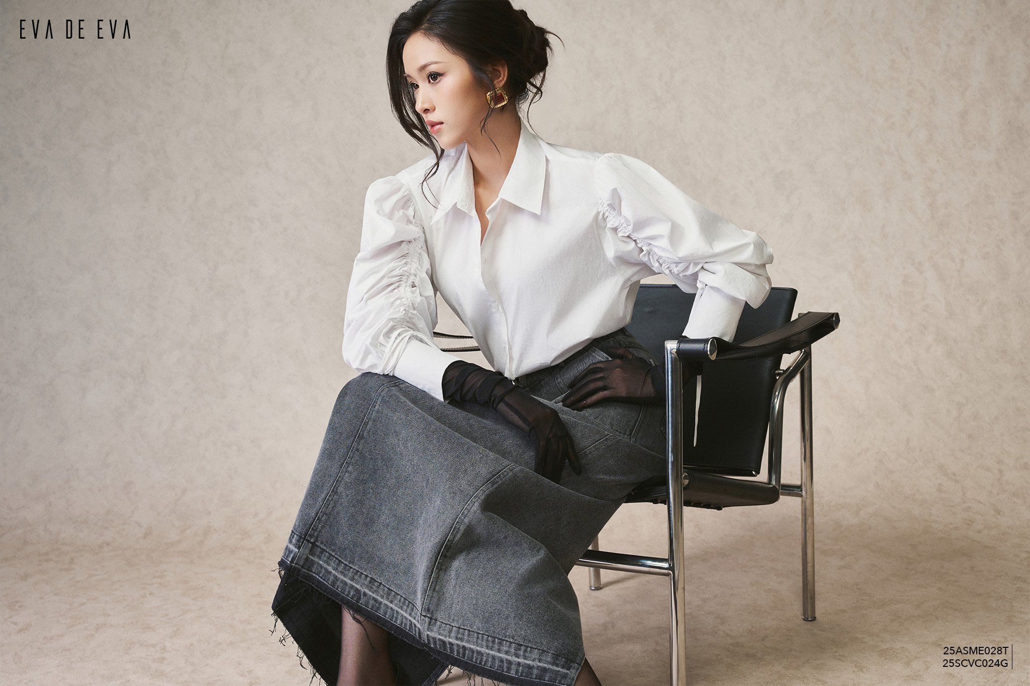  Sơ mi tay dài,  25ASME028T 