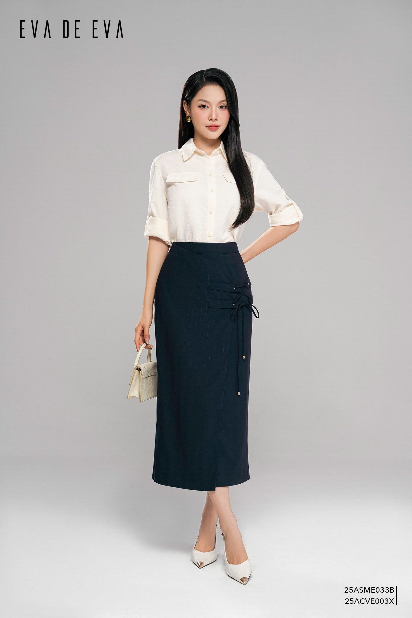  Chân váy Midi,  25ACVE003X 