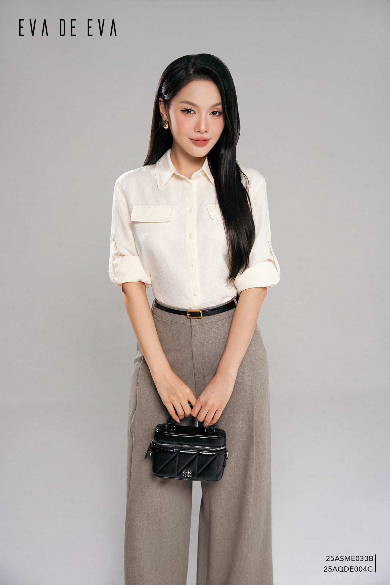  Quần dài, Ống suông 25AQDE004G 