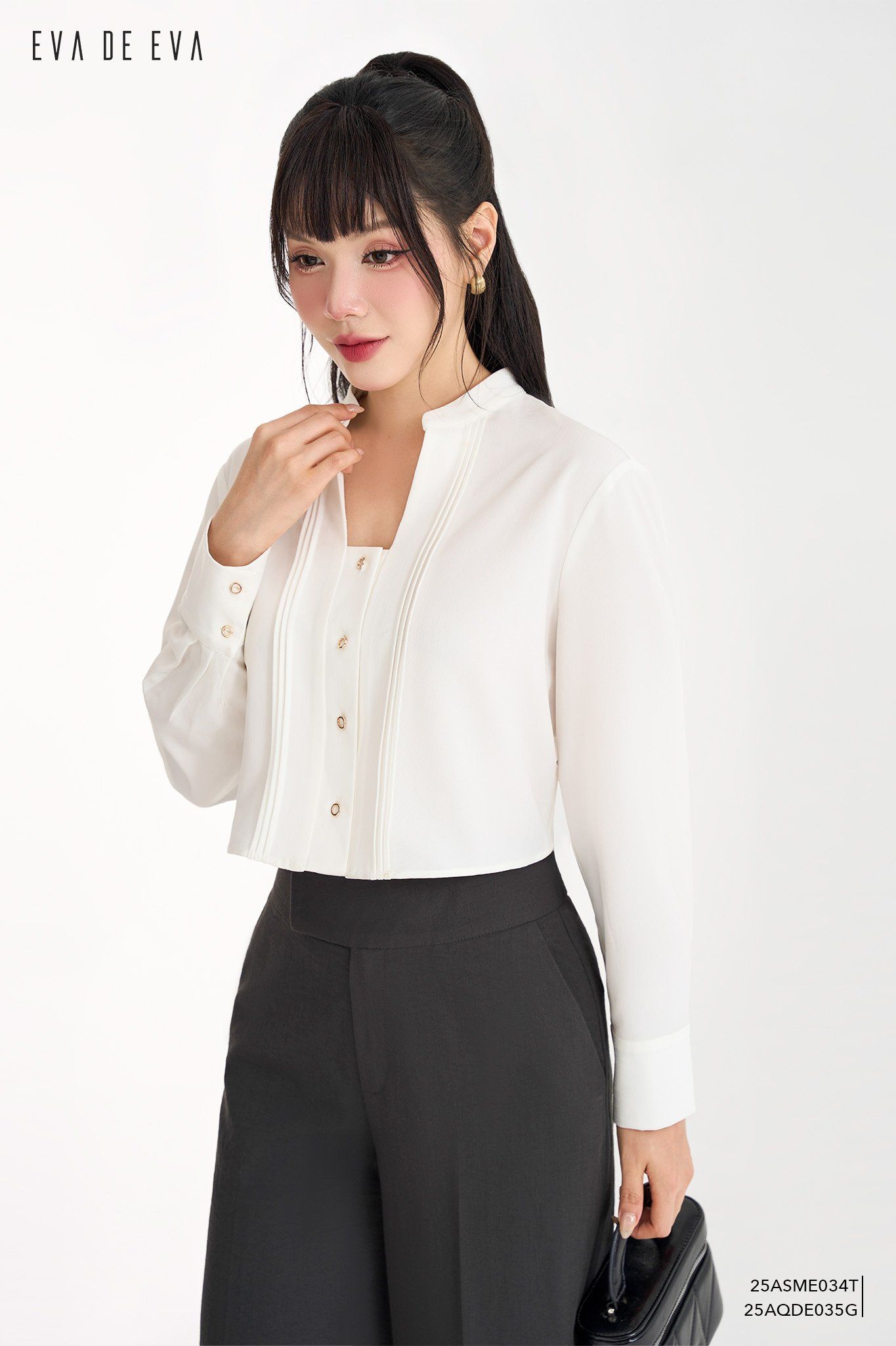  Quần dài, Ống suông 25AQDE035G 