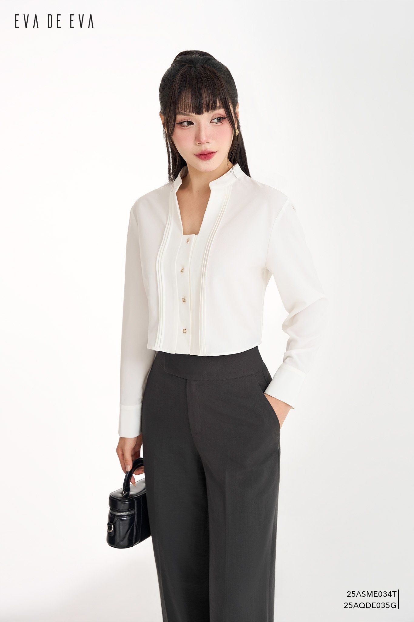  Quần dài, Ống suông 25AQDE035G 