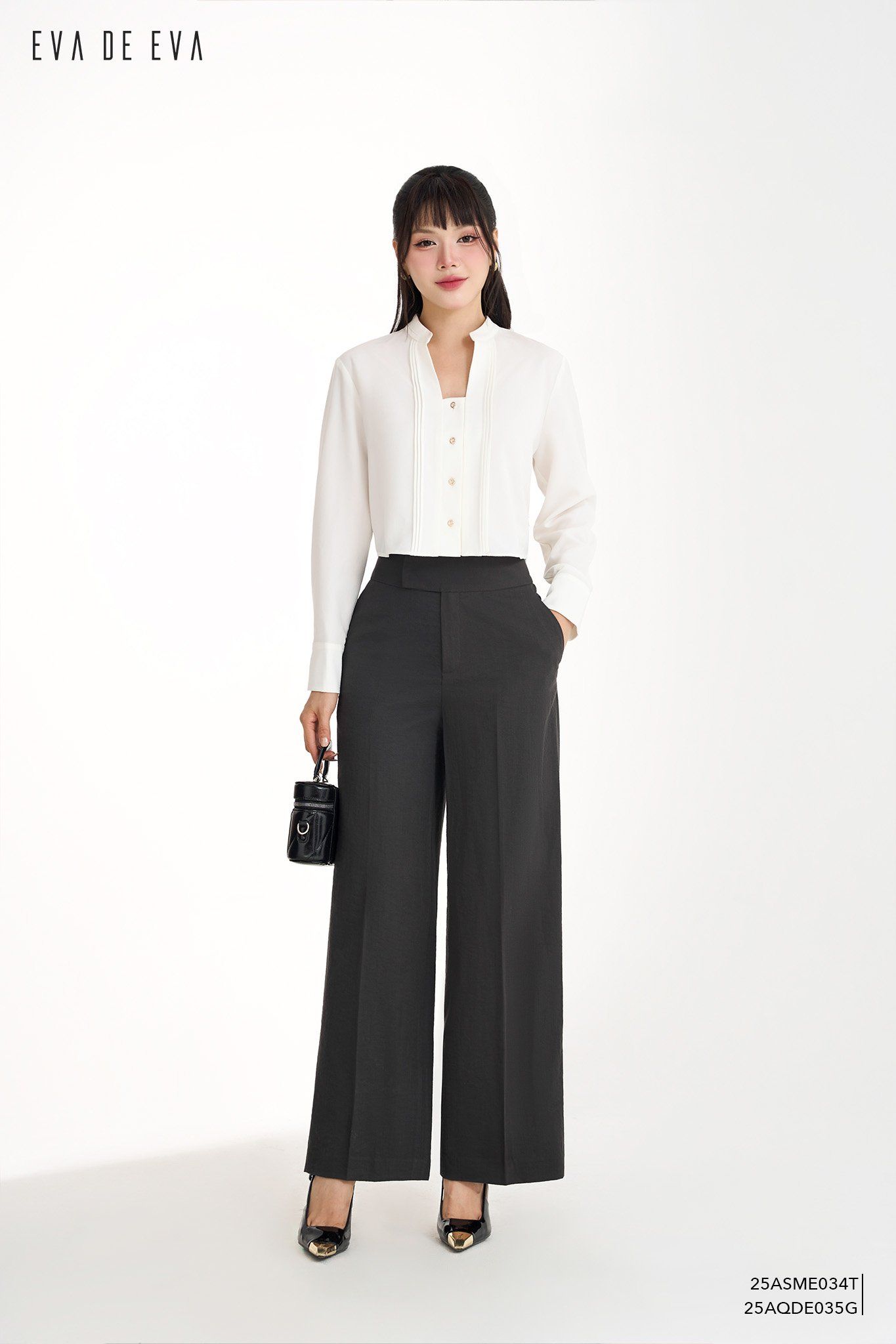  Quần dài, Ống suông 25AQDE035G 