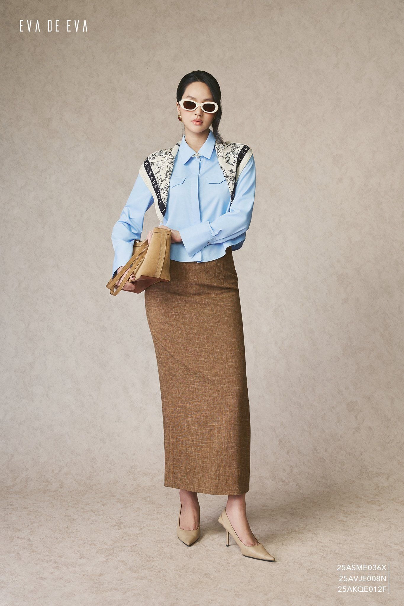  Sơ mi tay dài,  25ASME036X 